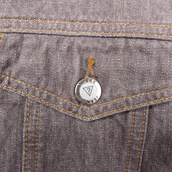 Guess Brown Denim Lightly Distressed Boys 16 / 18 - Picture 4 of 8